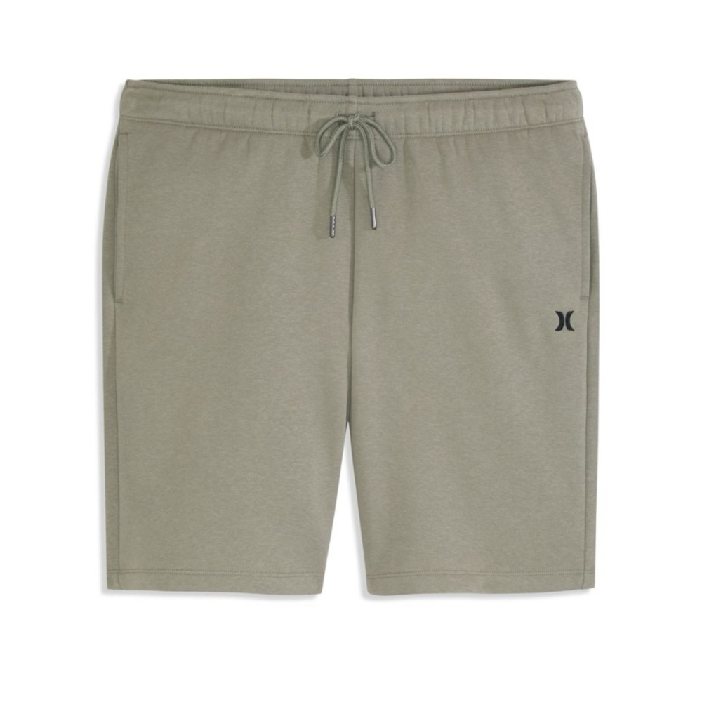 Men's Hurley Fleece Lined Green Casual Shorts